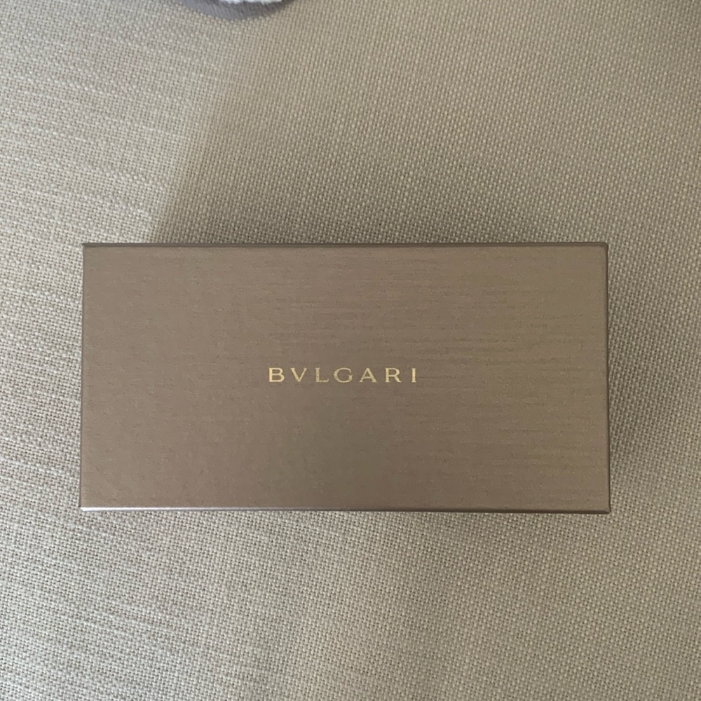 Bvlgari Gold Sunglass Box